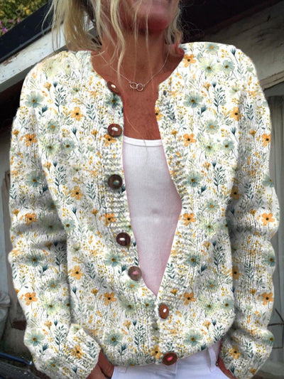 Scarlett | Autumn Floral Sweater